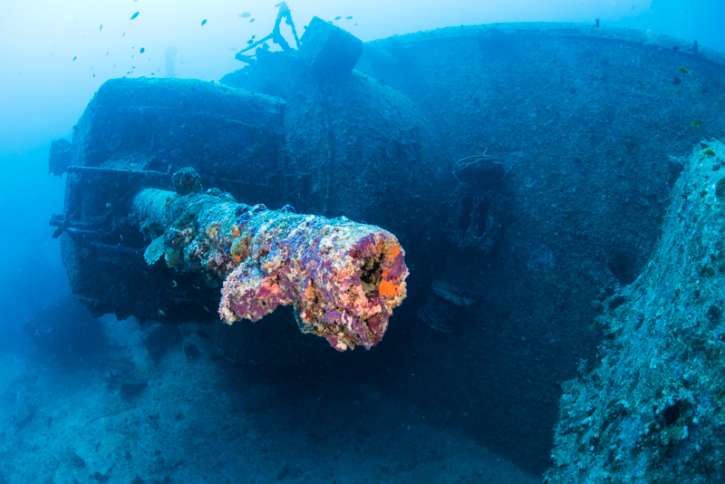 エモンズ・USS EMMON　沖縄の沈没船　高画質