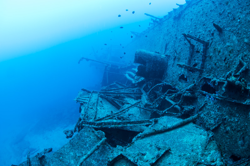 第二次世界大戦の沈没船・USS EMMONS ②